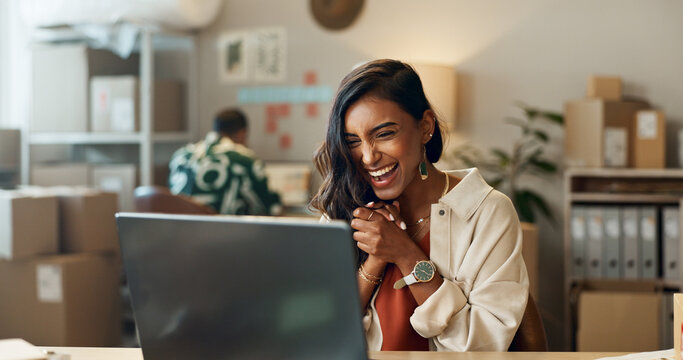Smiling woman